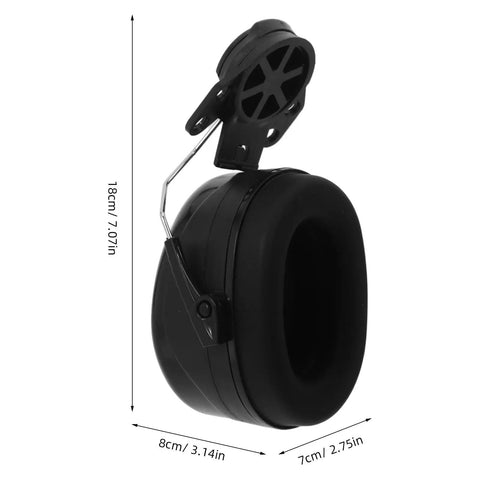 Tough As Nails Hard Hat Compatible Earmuffs With Straight Up Solid Noise Blocking For Active Construction Zones That Seriously Protect Your Ears During Long Shifts