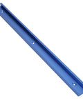 Blue Anodized Aluminum T Track 400mm 15.7in For Woodworking T Slot Miter Track Jig For Router Table And Bandsaw