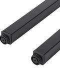 Close-up of Heavy Duty Folding Table Legs 700mm Four Pack Self Locking With Multi Direction Mounting ends