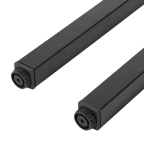 Close-up of Heavy Duty Folding Table Legs 700mm Four Pack Self Locking With Multi Direction Mounting ends