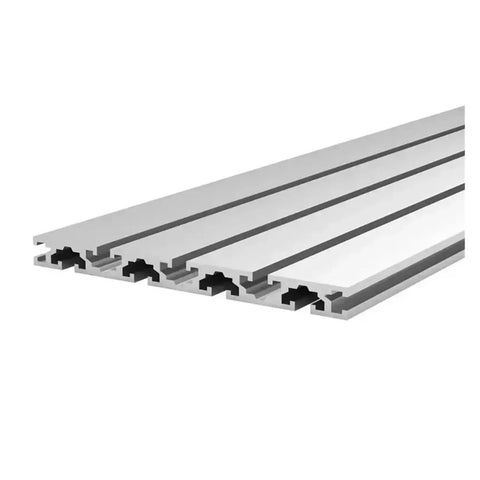 Solid 15180 Aluminum Profile Extrusion At 1000Mm Length For 3D Printer Mods And Cnc Builds, showing a close-up view of multiple rails.