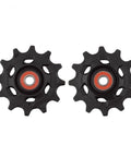 XPLR Rear Derailleur Pulley Kit For Force XPLR AXS Steel Bearing Pulleys Black Finish One Size, black steel pulleys