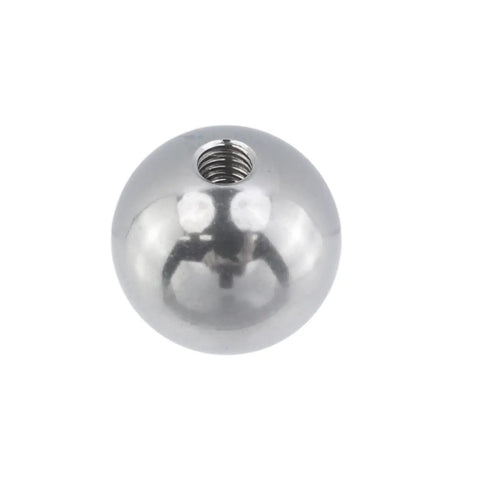 Heavy Duty M6x25mm Ball Nuts Knob Set 2 Pcs 304 Stainless Steel Female Threaded Bearings With Hole 1 Inch Diameter Solid Steel Bearing Balls