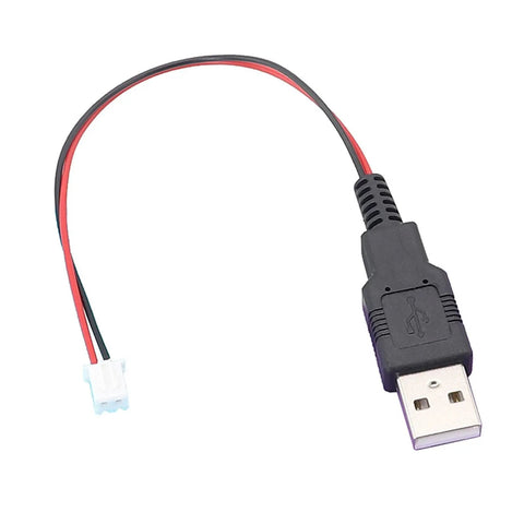 Usb Male To XH2.54 2P Terminal Cable For Power And Signal Transmission In Projects 2 Core Power Supply Wire Built For Prototyping Makers And Electronics Builds, 22cm