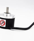 1000 PPR Rotary Encoder For Precision Motion Control Rock Solid Industrial Grade Sensor With Easy Install Durable Build For CNC And Automation Systems Reliable Performance In Tough Industrial Environments, black metal shaft encoder with cable