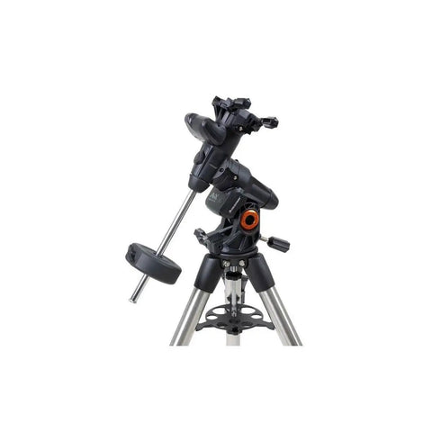 Advanced VX 8 Inch EdgeHD Computerized Telescope With Go To German Equatorial Mount showing mount and sturdy tripod