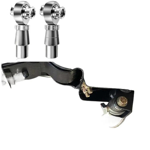 2 Pack 3/4 Inch Left Hand Thread Chromoly Heim Rod End Joint Kit Including Spacers For Steering and suspension components
