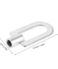 Three-Piece Dent Puller Ring Kit for Auto Body, aluminum piece with dimensions shown, part of easy operation tool set