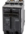 Bolt On Mount THQB Miniature Circuit Breaker Two Pole 15 Amp 120 And 240 Volt AC for Residential Panels UL Listed