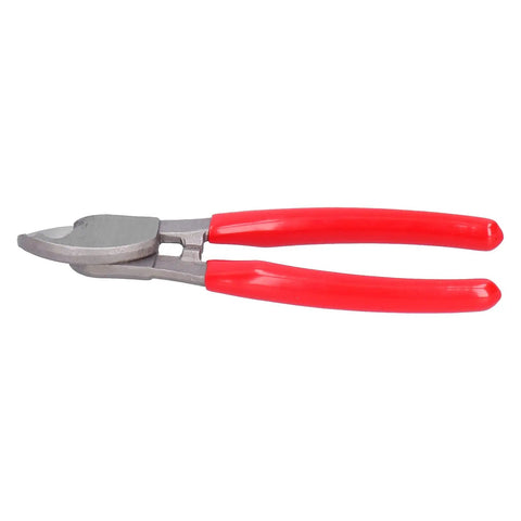 Heavy Duty Manual Cable Cutter For Aluminum And Copper Wires, Ratcheting Insulation Pliers, portable hand tool with red handles