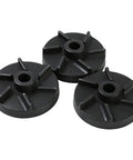 Premium Magnetic Impeller And Heavy Duty Bearing Housing For Cold Drink Machines Keeps Beverages Rolling Smooth And Stops Chunky Residue In A Dope Three Pack, black nylon impeller set.