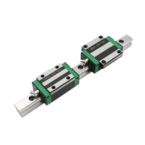Kickstart Your Build With This Badass HGR20 Linear Guide Rail Kit Including Two Dual Shafts Plus Four Solid HGH20CA Bearing Blocks Ensuring Zero Stick Slip Action On Any 3D Printer Or CNC Machine Tool Build Craving Reliable Motion Control. HGR20 steel rail and HGH20CA blocks