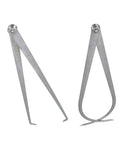 12 Inch Inside Outside Caliper Set Two Durable Metal Calipers In Different Shapes For Accurate External And Internal Measurements