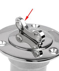 Two Pack Boat Gas Cap Key Made From 316 Stainless Steel Marine Replacement Key For Fuel Water Tank Fits Most Boats And Yachts
