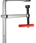 Beefy 12 Inch Deep Throat All Steel Clamp With MorPad Tilt To 35 Degree Sliding Arm One Piece Rail And Fixed Jaw Heat Treated Spindle