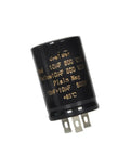 Pro Grade Heavy Duty Filter Capacitor Selection Featuring 10UF Through 100UF Picks For Industrial Power Conversion And Hifi Rectification With Rock Solid 500V Ratings And Built Tough Resilience For Hands On Makers, showing 10uF capacitor with metal casing.