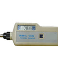 Pocketable Vibrometer VC63 Handheld Vibe Meter With 0-1999 Microns Displacement And 0-199.9 mm/s RMS Speed, Lightweight 230g, One Color Finish, Ideal For On-The-Go Vibration Diagnostics. handheld pocket vibrometer, front view