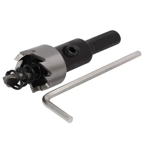 HSS Hole Saw Set 17.5mm Diameter 65mm Length With 15mm Cutting Depth Spring Loaded Twist Drill Bits with hex wrench