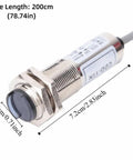 Infrared Proximity Sensor 1 To 10 Cm Detection NPN Normally Open 4-Wire 12 To 24 V DC Diffuse Reflection Photoelectric Switch