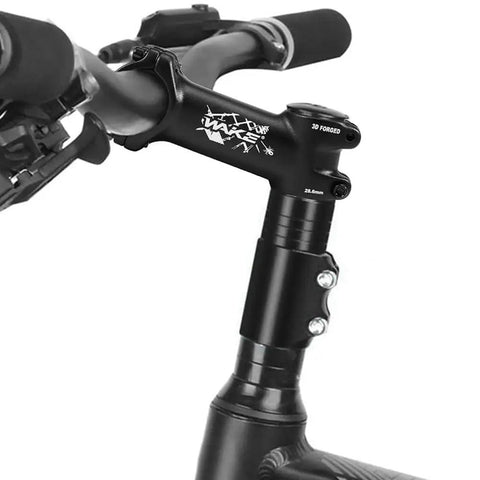 31.8Mm Mountain Bike Stem 80mm Length With 17 Degree Rise Riser Handlebar Extender for MTB Road BMX City Bikes Aluminum 6061 T6