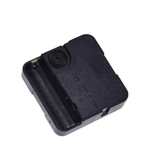 HQ3268 Quartz Wall Clock Movement Mechanism For DIY Repair Parts Kit black plastic back view