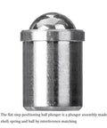 Heavy Duty 304 Stainless Steel Ball Plungers And Detents 100 Piece Spring Plunger Screw Set For No Sweat Assembly Projects 3Mm X 4Mm Body, close-up view of plunger.