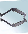 Antique Copper Spring Arm Safety Supports For Cabinets And Wooden Boxes Two Pack Easy To Install And Use Smooth Scratch Resistant
