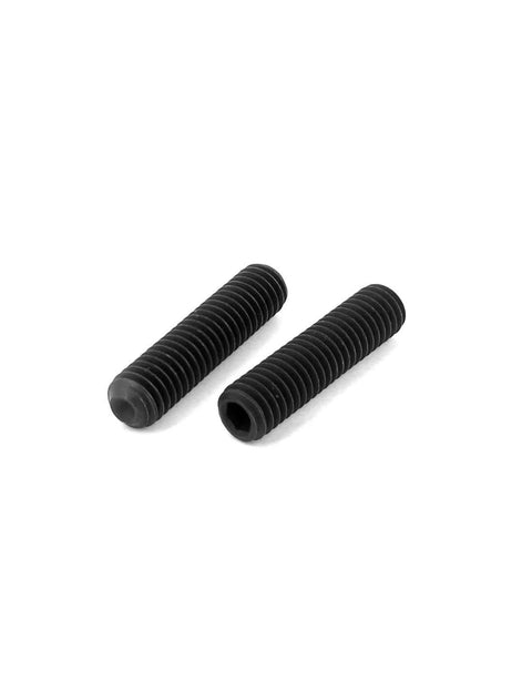 M6 X 25mm Hex Socket Grub Screw Set Cup Point Black 1mm Pitch 12.9 Alloy Steel 20 Pieces Beefy Heavy Duty Hex Head Fasteners