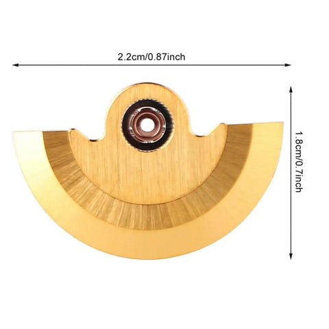 Gold Stainless Steel Automatic Hammer Oscillating Weight Watch Rotor For Precision Watch Repair Pro Watchmaker Tool Kit Accessory