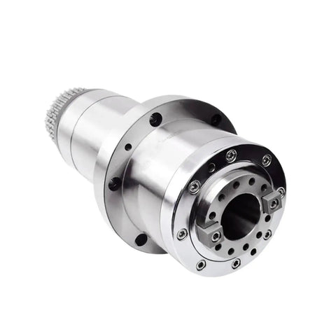 Heavy Duty Cnc Milling Spindle With Bt40 Taper And Belt Drive Featuring Knockout Power At 6000 Rpm With Automatic Tool Change and precision ball structure