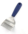 Stainless Steel Uncapping Fork For Beekeeping, Honey Fork Shovel Tool With Plastic Handle, Durable Lightweight 210mm, blue handle