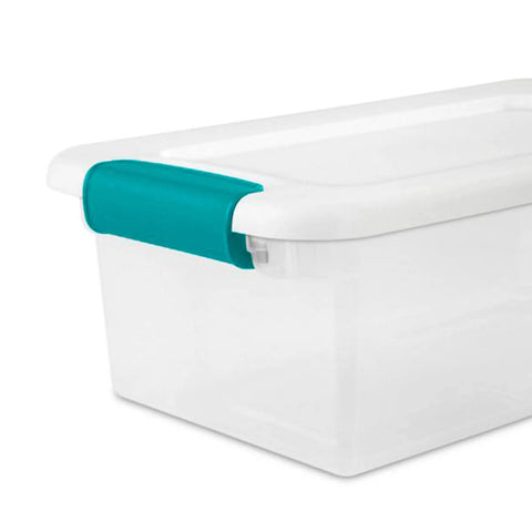 Heavy Duty Clear Latch Storage Box With See Through Base For Home Organization Durable Plastic Container Easy Access Setup Straight Up Reliable Gear Legit Top Shelf Quality Nifty Bin For Garage Closet Or Bedroom Sorting