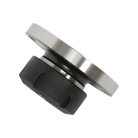 Get That Heavy Duty ER40 Collet Chuck With 100mm Diameter And ER Wrench For Rock Solid CNC Milling Lathe Accuracy Plus High Hardness Steel Construction, side view image.
