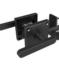 Heavy Duty Left Inswing Gate Latch Double Sided Self Locking With Built In Spring For Wooden Fences Pool Gates Backyard Gardens No Fuss Easy Inside Outside Quick Access metal