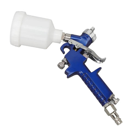 HVLP Paint Sprayer For Buttery Smooth House And Cabinet Finishing Hassle Free High Flow Air Spray Gun with aluminum body and cup.