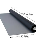 Heavy Duty Fiberglass Window Screen Mesh Roll 36 Inch By 50 Foot Charcoal Replacement Screen For Windows Doors Patios And Porches