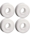 608-2RS full ceramic bearings, 4 pcs, ZrO2, 8×22×7 mm, ABEC-7, double sealed