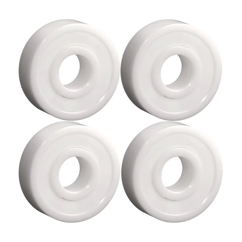 608-2RS full ceramic bearings, 4 pcs, ZrO2, 8×22×7 mm, ABEC-7, double sealed