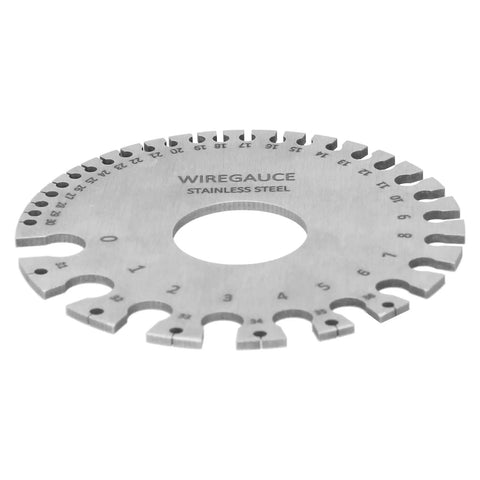 Round Hole Diameter And Thickness Gauge For Woodworking Welding And Machining Quick On Point Drill Bit Sizing Tool Pro Grade Precision