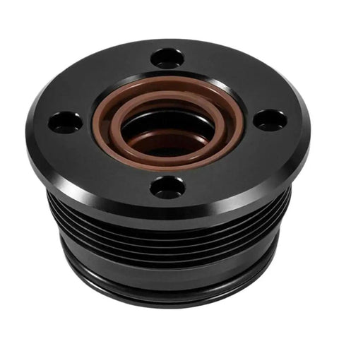 Premium Trim Cylinder End Cap Repair Kit For Penta Outboards Compatible With PreSealed 0872837 And 0768665 Replaces 3860881 Part Numbers Perfect Fix Keeps Water Out, black metal trim end cap