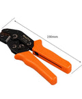 All In One 2.54mm Connector Crimping Tool Kit With 40 Pin Ribbon Cable And 1M Jumper Wires Includes Crimp Pins Terminals And Housing