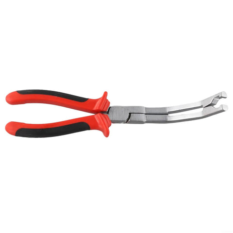 9 Inch Long Reach Hose Clamp Pliers With Flexible Wire Shaft For Diesel Engines, Tight Spaces Tool Kit A Model 0-75mm Soft Grip Handles And Effortless Removal Plus Installation Experience.