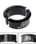4 Pack Aluminum Alloy Bicycle Handlebar Shim Adapters Spacers 25.4mm To 31.8mm Easy Fit For MTB Road Mountain And Fixed Gear Bikes Conversion Kit Lightweight Yet Sturdy Quick Install And Fine Tune