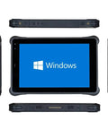 Rugged 10.1 Inch Tablet Built Tough With Celeron N5100, 8GB RAM, 128GB SSD, Windows 11 Pro, IP67 Rated, Gorilla Glass, front view
