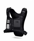 Unisex Reflective Hydration Vest For Runners, Ultra Lightweight Chest Pack with Adjustable Straps and Breathable Mesh, front view