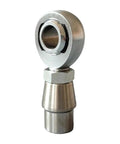 Close-up view of Heavy Duty Rod End Joint Kit 2 Piece Set, steel construction for custom linkages and smooth motion.