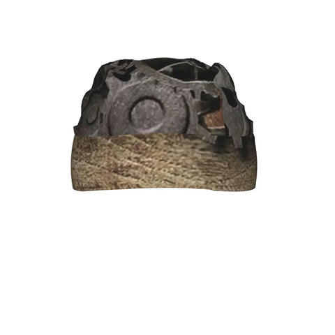 Get Ready To Crush It With This Cool Fqrentyu Breathable Cycling Cap For Men And Women. Front view of cap with unique design.