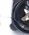 Top view of Replacement Ninja Blender Blade With Cup And Lid Kit for NJ600 BL700 BL701WM, showing stainless steel blades
