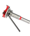 No Sweat Adjustable Wood Hole Cutter Forstner Drill Bit Set With Carbide Tipped Boring Tool 15 To 35 Millimeter Range close-up