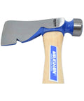 Rig Builders Hatchet For Field Work With 3-3/8 Inch Cutting Edge, 1-3/4 Pound Head, 17-5/8 Inch Hickory Handle, Milled Face, Made In United States